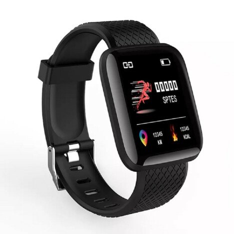 Bratara Fitness iUni 116 Plus, Bluetooth, Notificari, Pedometru, Monitorizare sedentarism, Puls, Oxi