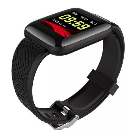 Bratara Fitness iUni 116 Plus, Bluetooth, Notificari, Pedometru, Monitorizare sedentarism, Puls, Oxi