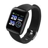 Bratara Fitness iUni 116 Plus, Bluetooth, Notificari, Pedometru, Monitorizare sedentarism, Puls, Oxi